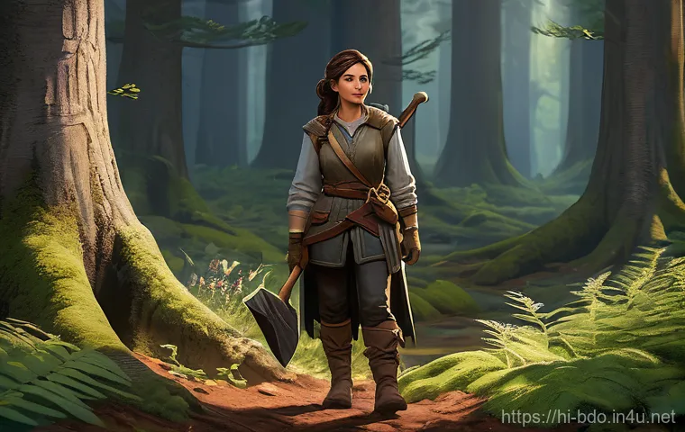 검은사막 제작 기술 레벨링 팁 - **Prompt 1: The Foundation of Crafting: Gathering and Early Processing**
A highly detailed, real...